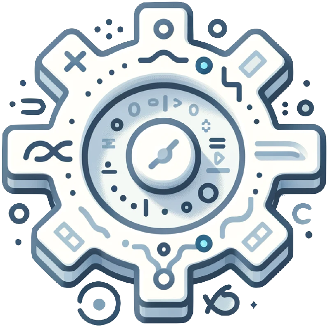 A gear inscribed with various symbols.